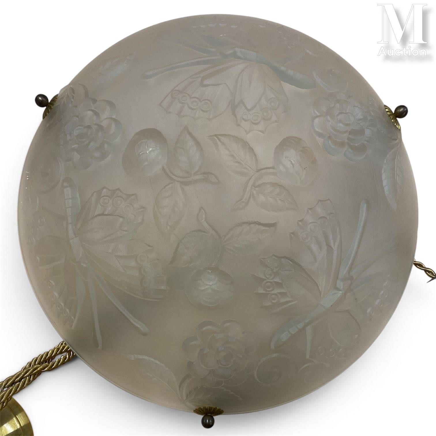 Coupe de suspension Art Nouveau