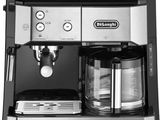 a close up of a coffee maker on a white background