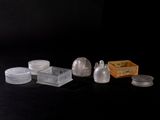 a lot of different items that are sitting on a table