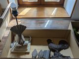 une boîte contenant tout un tas d'objets