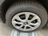 a close up of a tire on a flat tire