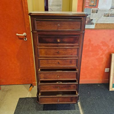 Semainier/secrétaire Dessus marbre
