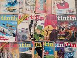 a lot of comics that are on the floor
