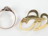 two rings and a broochee broochee broochee broochee broochee brooche