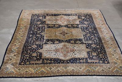 TAPIS fait main, 288x387 cm ( usures, marques de pieds de me…