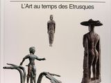 the cover of the book les tailques l ' art au temps des etrusques