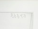 a drawing on the wall of a bathroom with a toilet