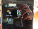 a close up of a person holding a cell phone