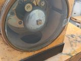 a clock that is sitting on top of a table