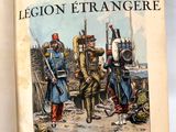 un livre ouvert sur lequel figure une image de soldats