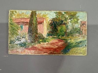 une image d'un tableau sur le mur d'une maison