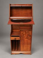 Louis MAJORELLE (1859-1926) Meuble à musique dit cabinet de … (photo 4)