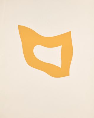 une image représentant un tableau où l'on voit une main tenant un objet jaune