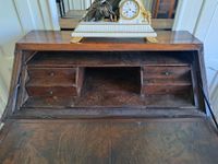 COMMODE SCRIBANNE en bois de placage et marqueterie ouvrant … (photo 6)