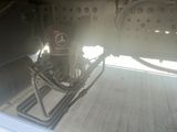 a picture of a mercedes engine in the back of a truck