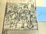 une image d'un livre avec une image d'un homme sur un cheval