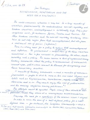 an image of a handwritten letter written in blue ink on a piece of paper