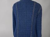 a close up of a blue jacket on a mannequin mannequin mannequin mannequin mannequin mannequin mannequin manne