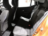 a car that has a seat in the back of it