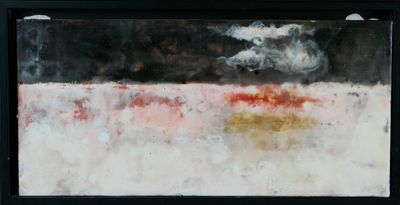 Yann DEFAILLY ? « Petit paysage » Panneau monogrammé D en ba…