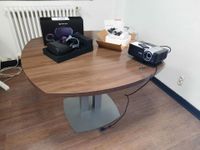 1 bureau métal et mélaminé bois avec caisson assorti (photo 5)