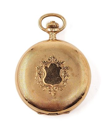 une image d'une montre à gousset en or sur fond blanc