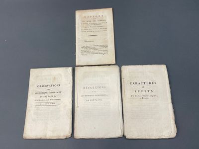 5 brochures révolutionnaires concernant les domaines congéab…