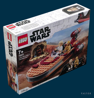 une boîte contenant un ensemble Lego Star Wars