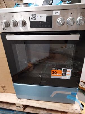 Cuisinière à gaz 4 foyers WHIRLPOOL modèle W6G8LCSWXF (manqu…