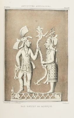 un vieux dessin représentant un homme et une femme tenant des oiseaux dans leurs mains