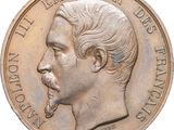 an image of a close up of a coin with a man ' s face on it
