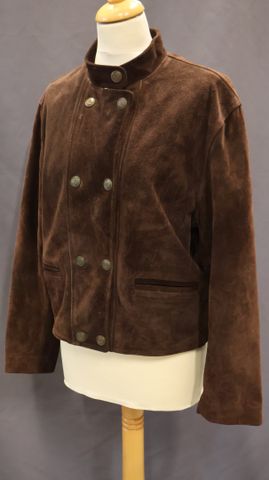Veste en daim taille 40