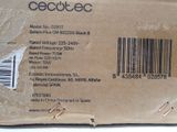 a cardboard package with a barcode on the side of it