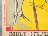 a poster of a woman with a scythe on the cover of a magazine