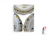 a picture of a plate and a plate with a number on it