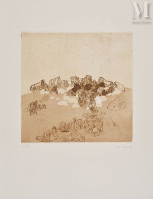 Zoran Mušic (1909-2005) Approches, 1981