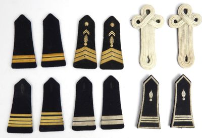 Ensemble de 5 paires de pattes de col et une paire de trèfle…
