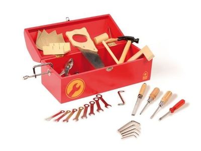 Caisse à outils pour enfant HOUSE OF TOYS -38 outils fonctio…