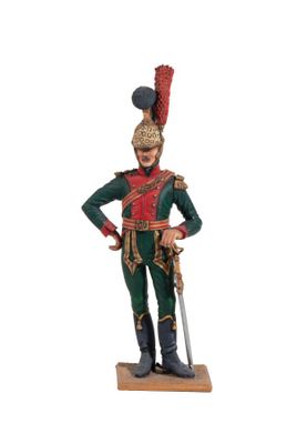 90 mm. 1er Empire. Officier de Chevau-légers Lanciers.