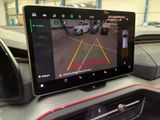 the dashboard of a car with a gps device on it