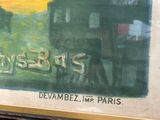 a picture of a painting on the wall of a building