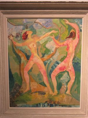 354.55 - HUILE SUR ISOREL DANS LE GOUT DE GEORGES MATISSE, L… - Photo 1