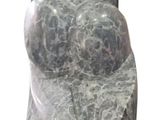 a statue of a woman holding a baby on a white background