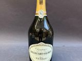 a bottle of champagne with a label on it