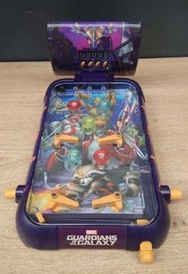 guardians of the galaxy pinball game in a purple case