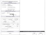 a close up of a document with a barcode on it