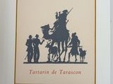 a picture of a book with a picture of a man on a horse