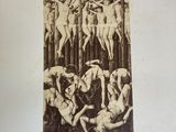 a picture of a group of naked men hanging on a wall