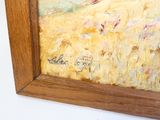 a picture of a painting of a field of wheat