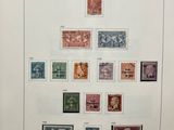 a picture of a picture of a collection of stamps on display